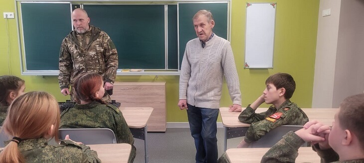 Участники СВО помогают патриотическому воспитанию